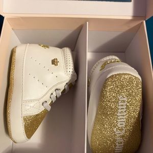 Juicy couture infant shoes